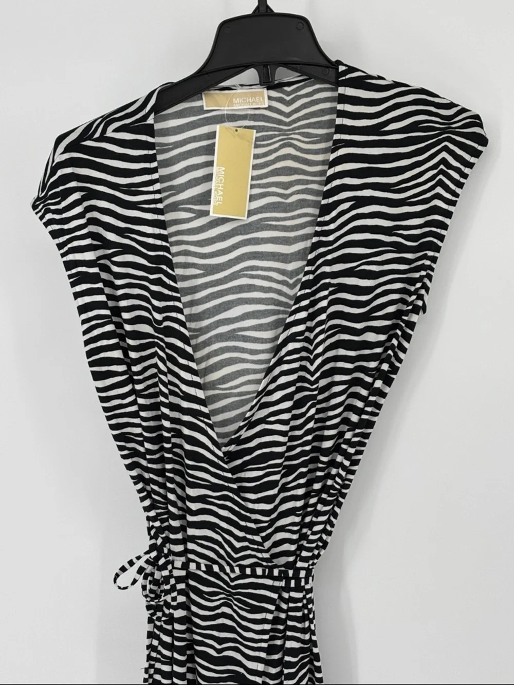 Michael Kors sleeveless zebra